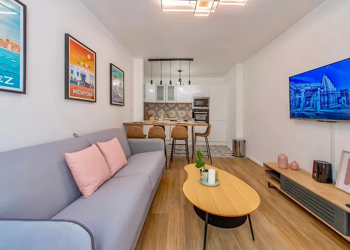 Διαμέρισμα St Michel - Beau 3pieces En Centre-ville Climatise Μεντόν